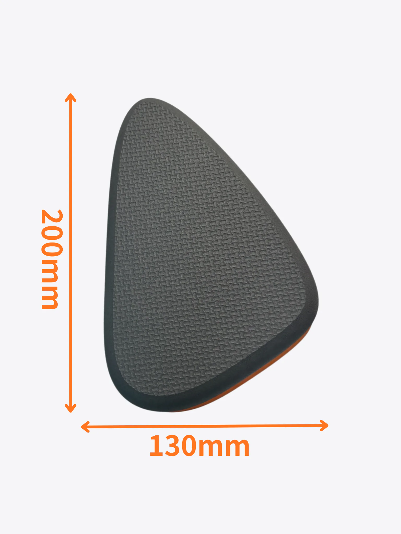 가로 130mm, 세로 200mm 푸쉬업 패드 사이즈 안내