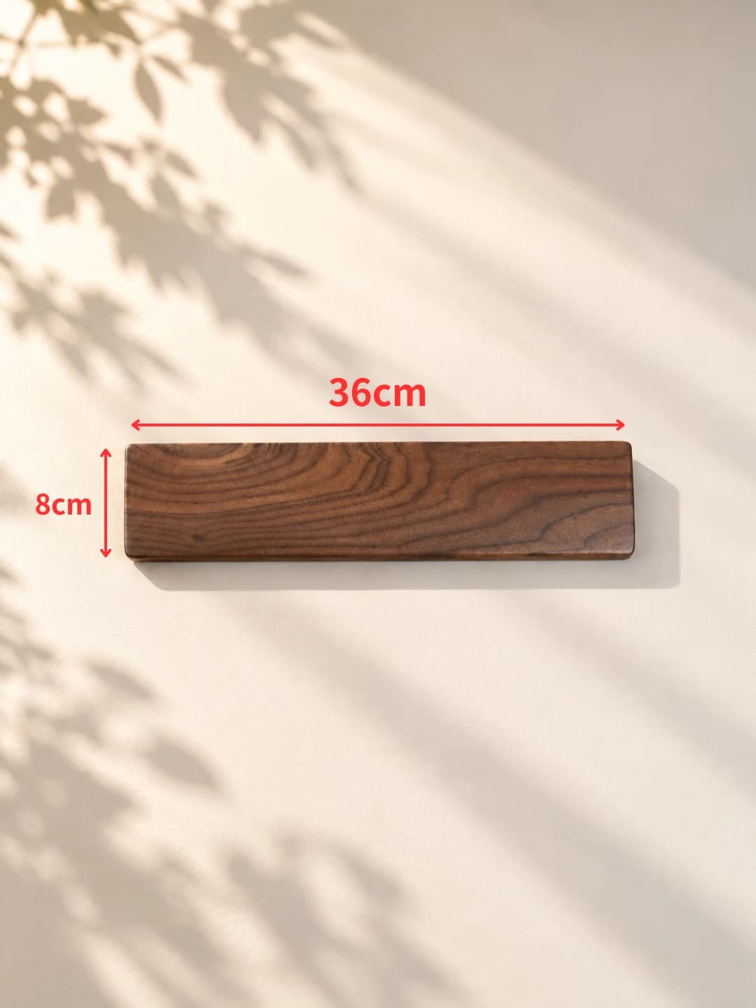 키보드용 팜레스트 가로 36cm 세로 8cm 안내
